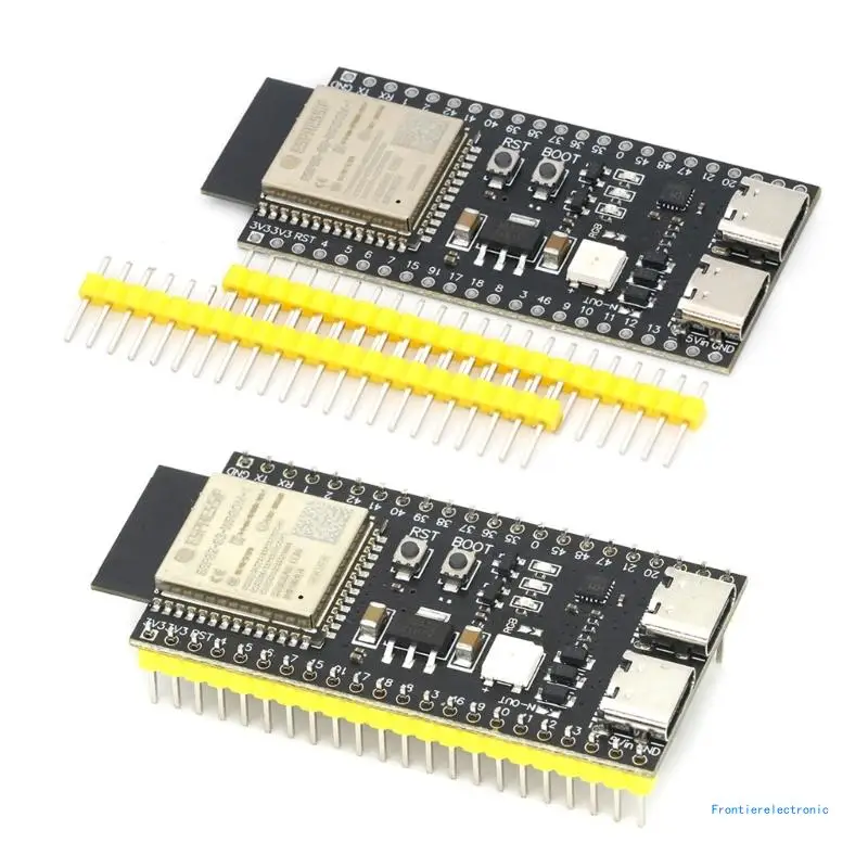 ESP32 / ESP32-S3 WiFi+Bluetooth Internet Of Things Dual- Type-C Development Board Board ESP32-S3-DevKit C DropShipping
ESP32 / ESP32-S3 WiFi+Bluetooth Internet Of Things Dual- Type-C Development Board Board ESP32-S3-DevKit C DropShipping