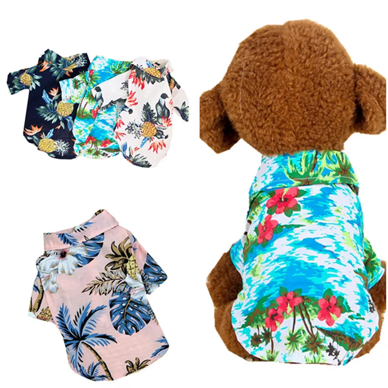 Dog Shirt for Small Dog Clothes Summer Shirts Vest Pet Clothing Floral T-Shirt Hawaiian for Small Cat Dog Chihuahua Pet Clothes
Dog Shirt for Small Dog Clothes Summer Shirts Vest Pet Clothing Floral T-Shirt Hawaiian for Small Cat Dog Chihuahua Pet Clothes