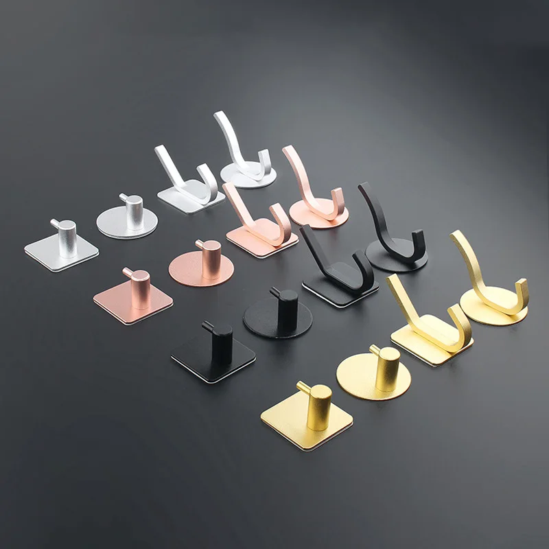 Multi-purpose Wall Hook Door Keys Cloth Coat Hook Bathroom Towel Robe Hanger Hook Adhesive Kitchen Hardware Rack Shelf Bag Hook
Multi-purpose Wall Hook Door Keys Cloth Coat Hook Bathroom Towel Robe Hanger Hook Adhesive Kitchen Hardware Rack Shelf Bag Hook