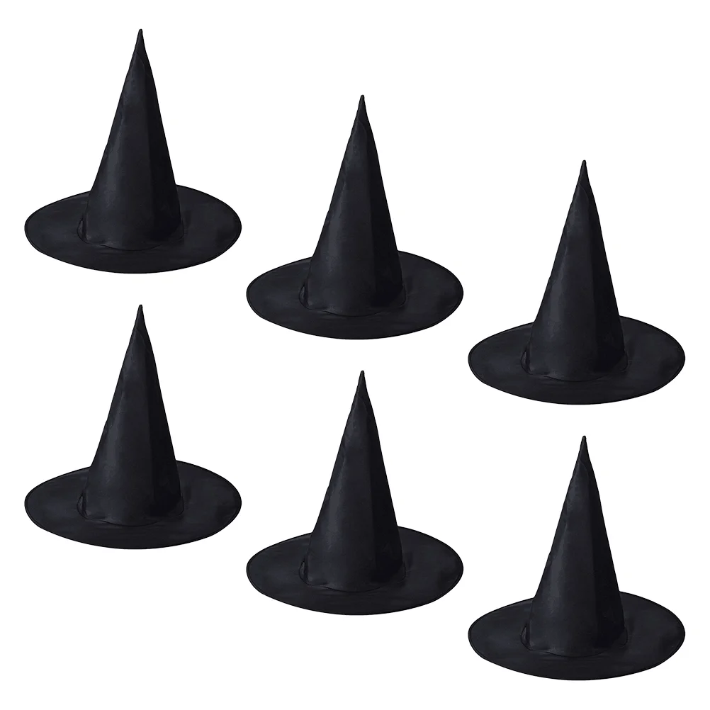 6 Pcs Halloween Wizard Hat Witch Props Cosplay Costumes Accessory Make Accessories Makeup
6 Pcs Halloween Wizard Hat Witch Props Cosplay Costumes Accessory Make Accessories Makeup