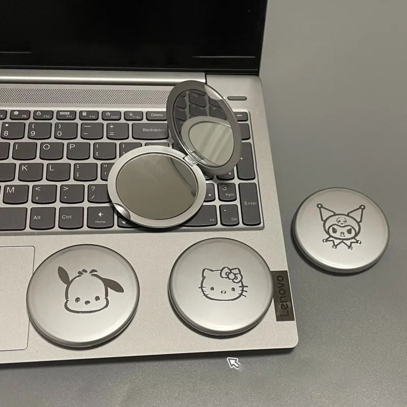 Kawaii Sanrios Mirror Cute Hellokittys Kuromi My Melody Cinnamoroll Cartoon Portable Metal Sticker Makeup Mirror for Girls Gift
Kawaii Sanrios Mirror Cute Hellokittys Kuromi My Melody Cinnamoroll Cartoon Portable Metal Sticker Makeup Mirror for Girls Gift