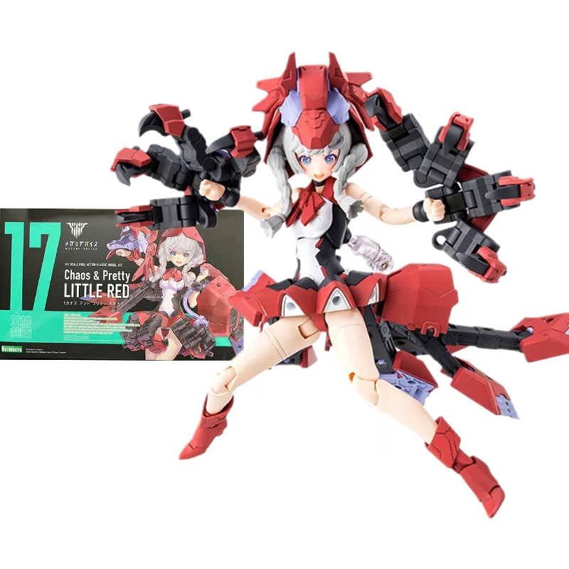 Original MEGAMI DEVICE17 CHAOS PRETTY LITTLE RED Anime Action Figure Assembly Model Toys Collectible Model Gifts for Children 
Original MEGAMI DEVICE17 CHAOS PRETTY LITTLE RED Anime Action Figure Assembly Model Toys Collectible Model Gifts for Children