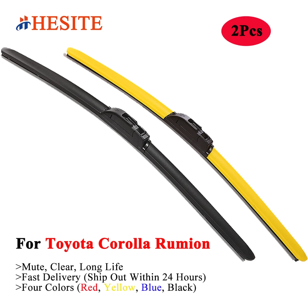 HESITE Wiper Blade Colorful For Toyota Corolla Rumion Scion xB Rukus 1.5 1.8L 2007 2008 2009 2010 2012 2015 Model Car Red Wipers
HESITE Wiper Blade Colorful For Toyota Corolla Rumion Scion xB Rukus 1.5 1.8L 2007 2008 2009 2010 2012 2015 Model Car Red Wipers