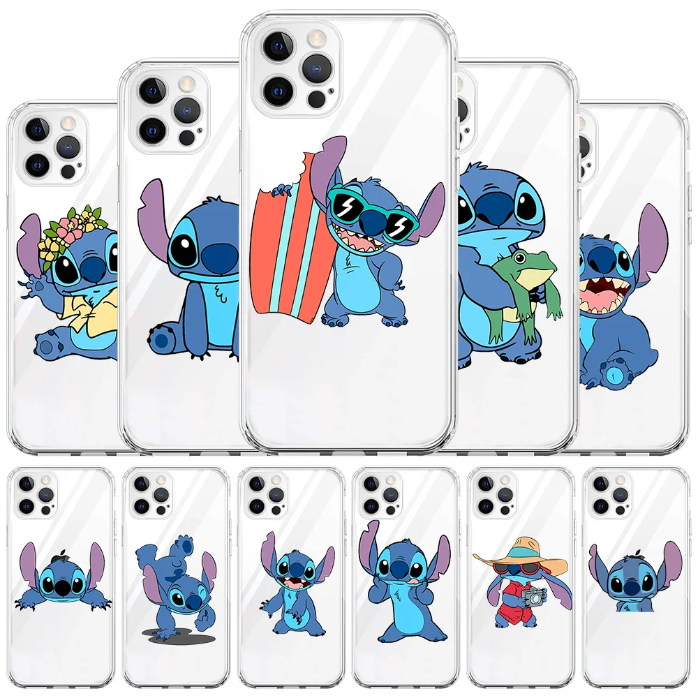 Lovely Stitch Cute Clear Case For Apple iPhone 13 11 12 Pro Max 7 + XR 8 X 6 6S Plus XS 2022 Transparent Soft Phone Cover
Lovely Stitch Cute Clear Case For Apple iPhone 13 11 12 Pro Max 7 + XR 8 X 6 6S Plus XS 2022 Transparent Soft Phone Cover