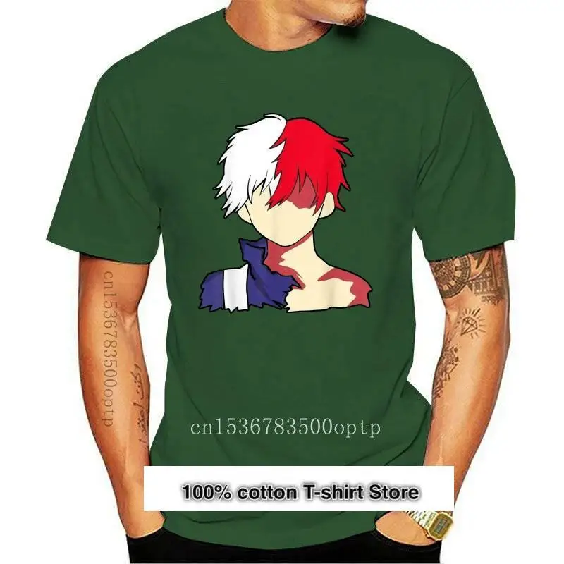 Camiseta de Anime de My Academia Shto Todoroki para hombre, talla S-2Xl, estilo veraniego 
Camiseta de Anime de My Academia Shto Todoroki para hombre, talla S-2Xl, estilo veraniego