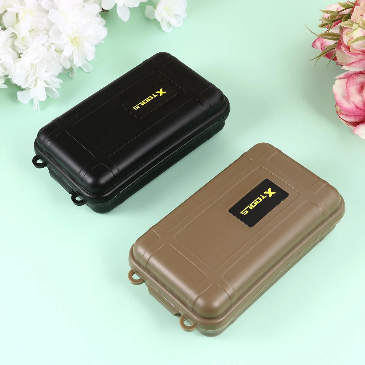 2 Pcs Portable Outdoor Storage Case Waterproof Shockproof Outdoor Airtight Storage Box Container Anti Pressure
2 Pcs Portable Outdoor Storage Case Waterproof Shockproof Outdoor Airtight Storage Box Container Anti Pressure