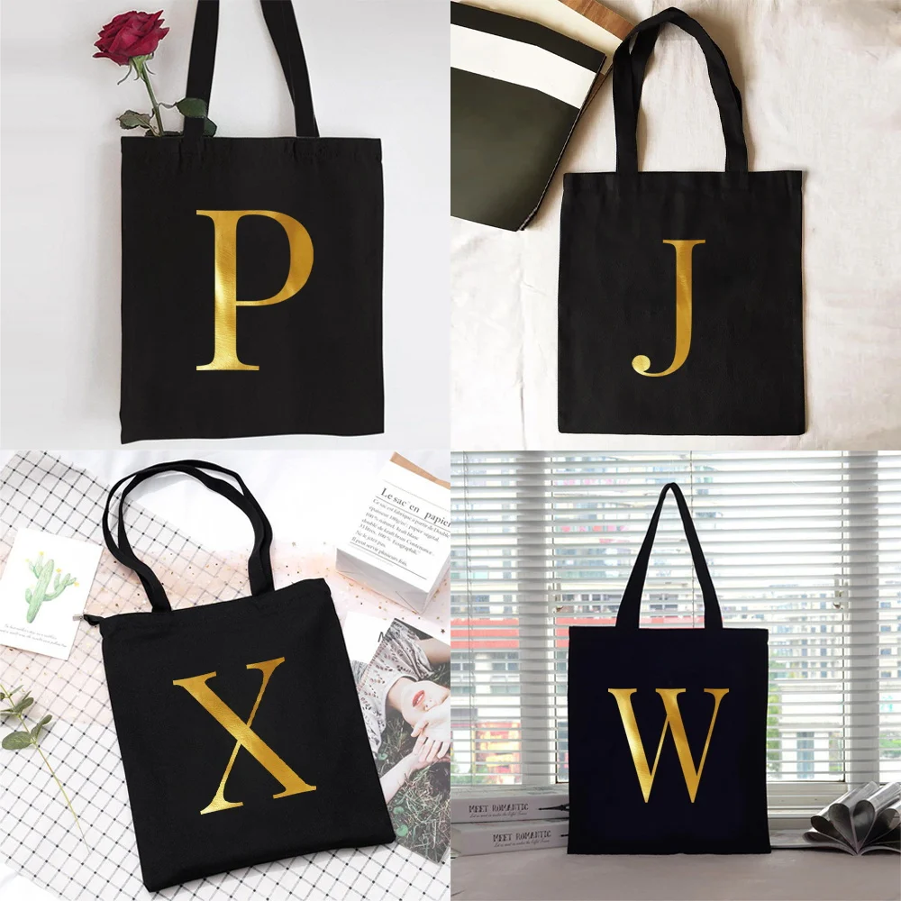 Shopping Bag Letter Pattern Handbag Shoulder Bag Ladies Shopping Canvas Bag Commuter Large Capacity School Tote Initial Print
Shopping Bag Letter Pattern Handbag Shoulder Bag Ladies Shopping Canvas Bag Commuter Large Capacity School Tote Initial Print