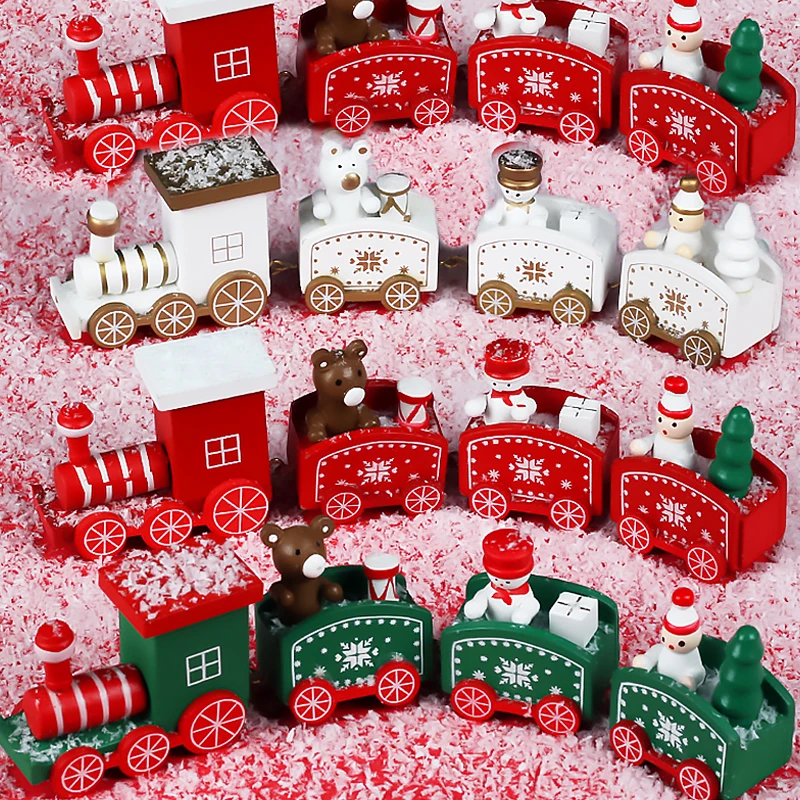 Christmas Train Ornaments Children Trains Toys Home Table Decor Xmas Navidad New Year Party Gifts Santa Claus Crafts Decoration
Christmas Train Ornaments Children Trains Toys Home Table Decor Xmas Navidad New Year Party Gifts Santa Claus Crafts Decoration