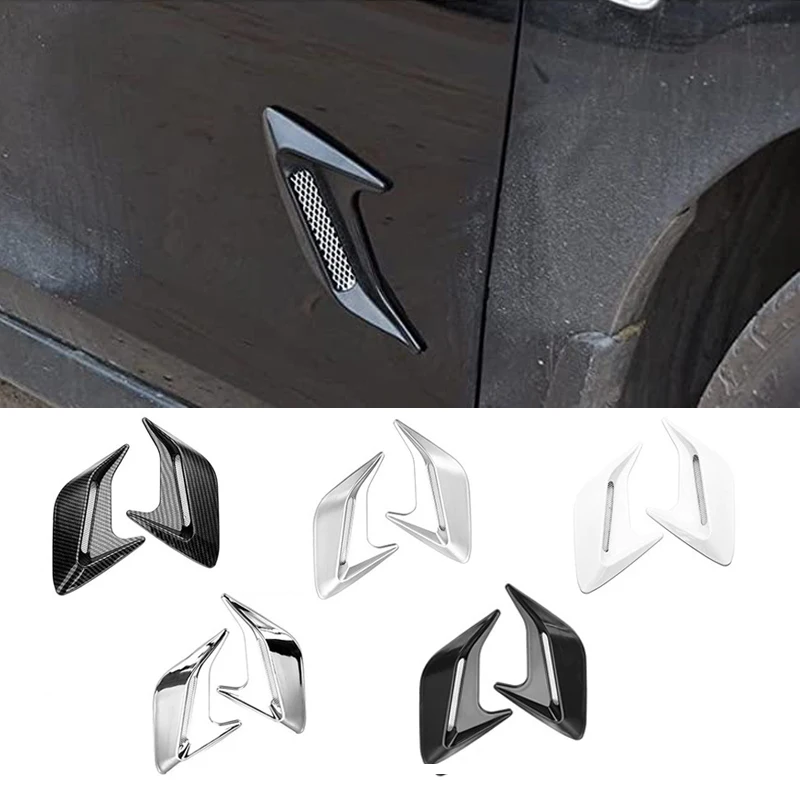2Pcs Car Air Outlet Side Shark Gill Stickers Automobile Hood Decorative Car Styling Decal Auto Exterior Decoration Accessories
2Pcs Car Air Outlet Side Shark Gill Stickers Automobile Hood Decorative Car Styling Decal Auto Exterior Decoration Accessories