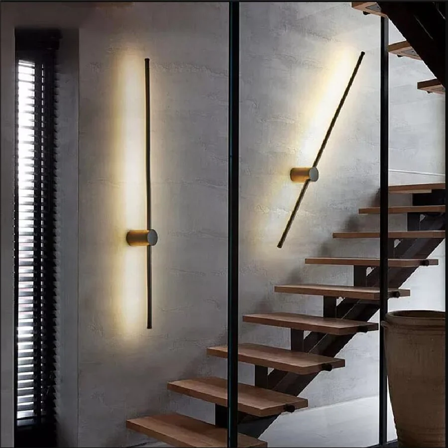 IWP Creative Wall Lamp Indoor Atmosphere Lamp Gold Black LED Decorative Light Stair Sconce For Living Room Bedside Loft Hotel
IWP Creative Wall Lamp Indoor Atmosphere Lamp Gold Black LED Decorative Light Stair Sconce For Living Room Bedside Loft Hotel