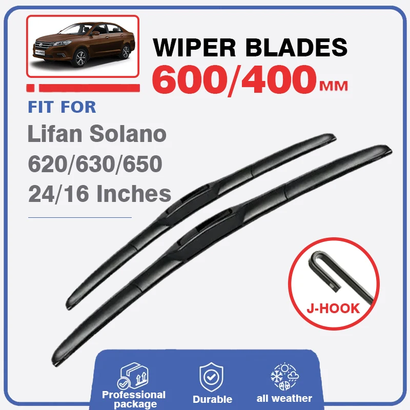 Front Wiper Blades For Lifan Solano 620 630 650 Martin Motors MM620 2008 - 2018 Car Windscreen Window Windshield Brushes Cutter
Front Wiper Blades For Lifan Solano 620 630 650 Martin Motors MM620 2008 - 2018 Car Windscreen Window Windshield Brushes Cutter