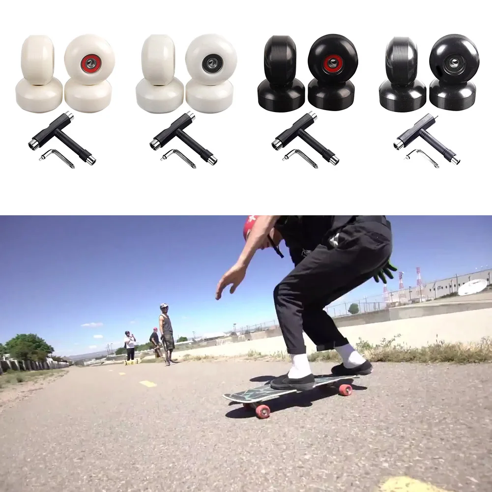 4Pcs Skateboard Wheels Longboard Wheels 78A Low Noise Wear-Resisting Road Field Skating 70% Springback 55X32mm Scooter Parts
4Pcs Skateboard Wheels Longboard Wheels 78A Low Noise Wear-Resisting Road Field Skating 70% Springback 55X32mm Scooter Parts