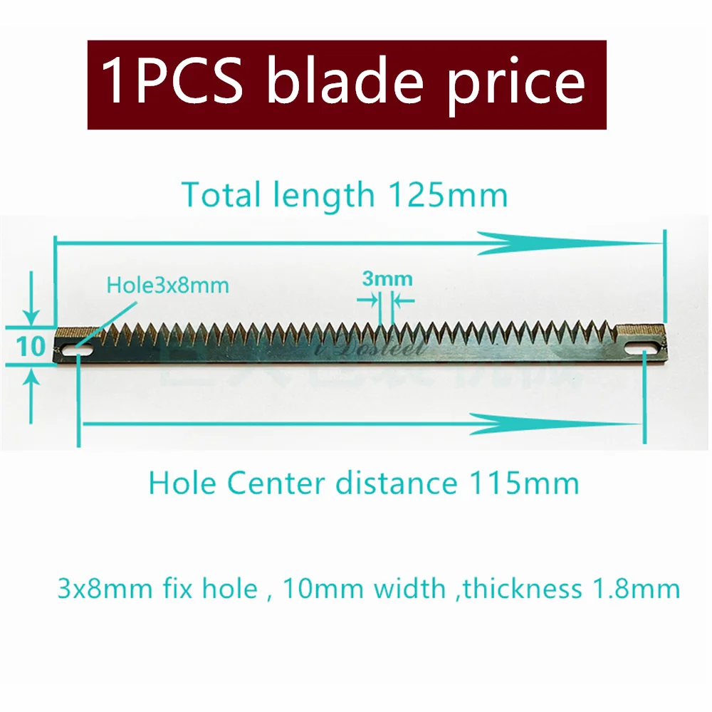Лезвие для машины запечатывания чайных пакетиков
Лезвие для машины запечатывания чайных пакетиков