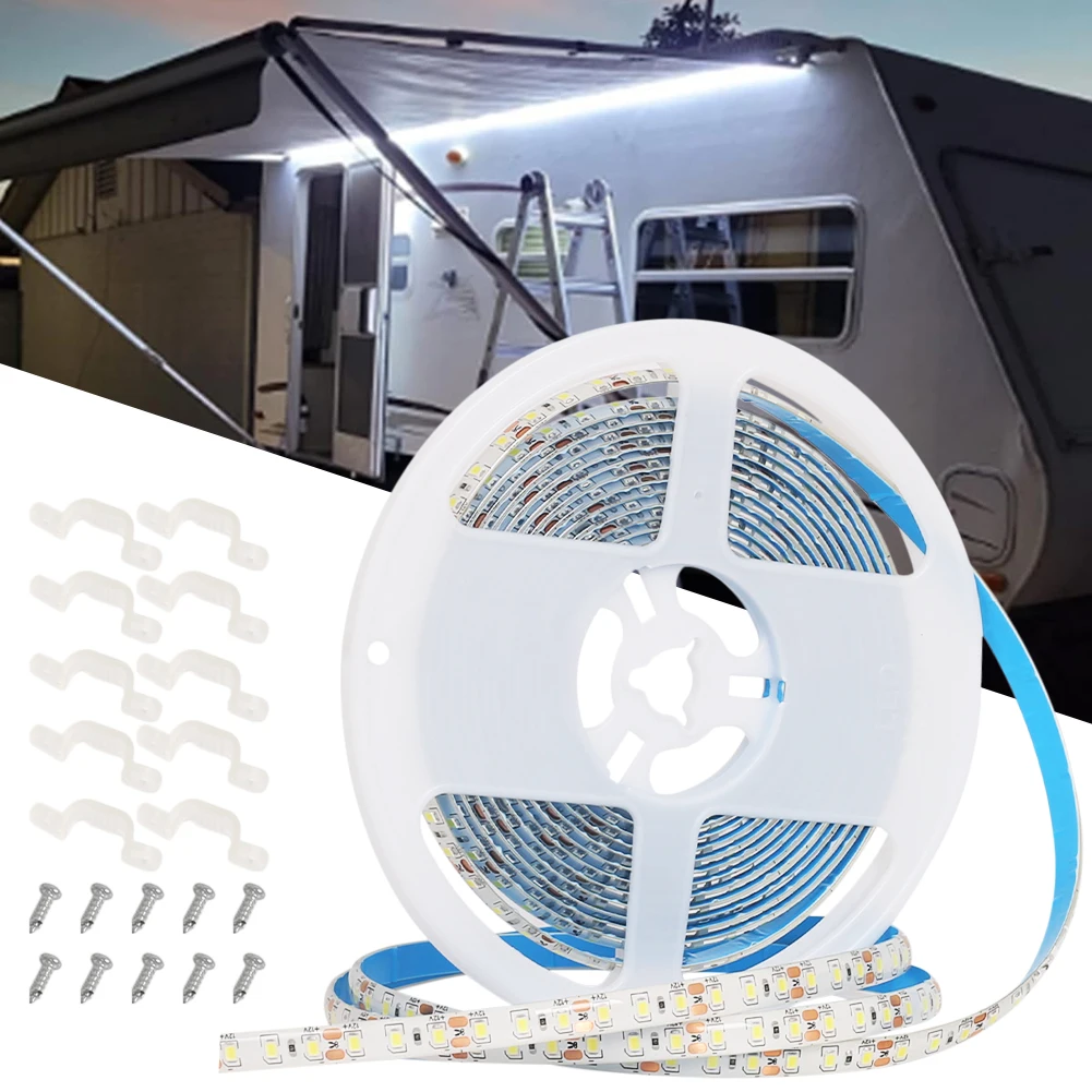 Universal 5M 12V Car LED Strip Light 120Led Car Interior Exterior Underbody Light Strip Waterproof White Light For Car RV Camper
Universal 5M 12V Car LED Strip Light 120Led Car Interior Exterior Underbody Light Strip Waterproof White Light For Car RV Camper