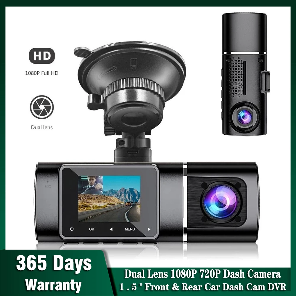 Driving Recorder 1.5-inch High-definition Night Vision Dual-lens Reversing Image Parking Monitoring HD Car Camera Recorder New
Driving Recorder 1.5-inch High-definition Night Vision Dual-lens Reversing Image Parking Monitoring HD Car Camera Recorder New