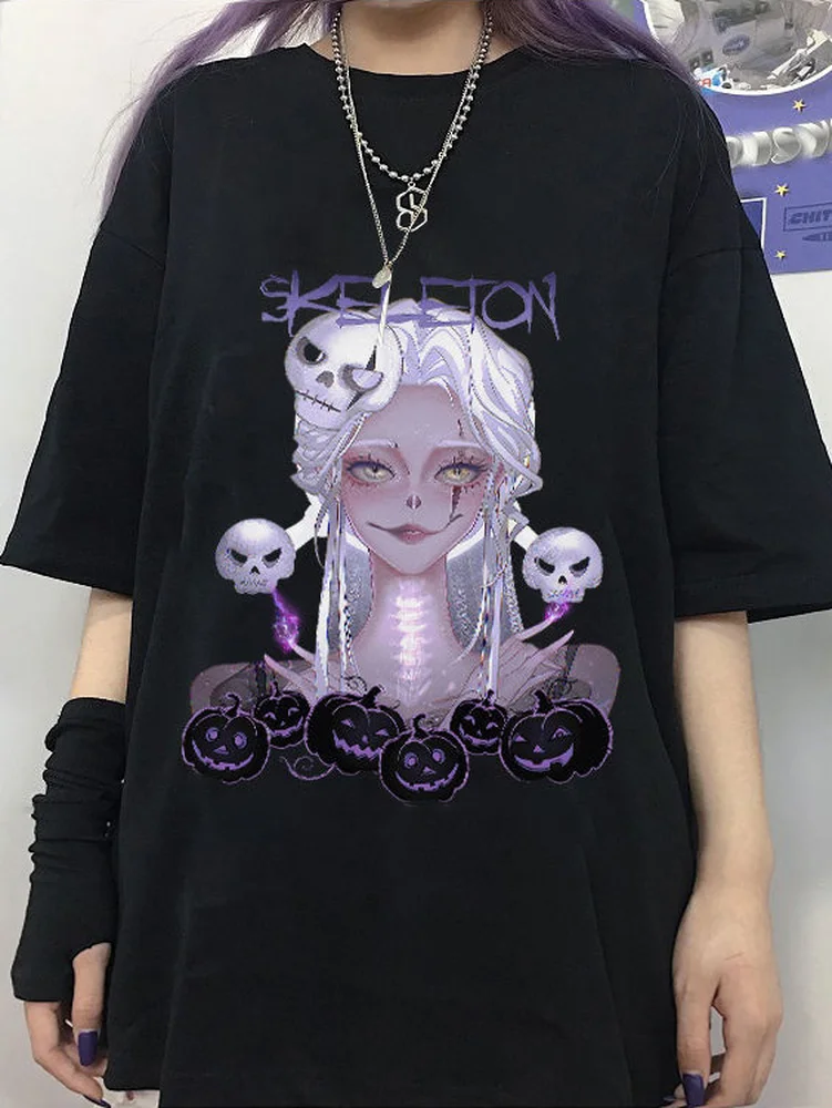 Deeptown Punk Gothic T-shirt Retro Harajuku Graphic Tees Soul Messenger Anime Short Sleeve Cartoon Print Tops for Women Clothes
Deeptown Punk Gothic T-shirt Retro Harajuku Graphic Tees Soul Messenger Anime Short Sleeve Cartoon Print Tops for Women Clothes