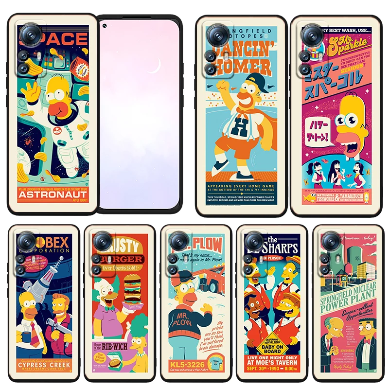 Disney The Simpsons Cute Phone Case For Xiaomi Mi 12T 12S 12X 12 11 11T 11i 10T 10 9 Pro Lite Ultra 5G TPU Funda Black Cover
Disney The Simpsons Cute Phone Case For Xiaomi Mi 12T 12S 12X 12 11 11T 11i 10T 10 9 Pro Lite Ultra 5G TPU Funda Black Cover