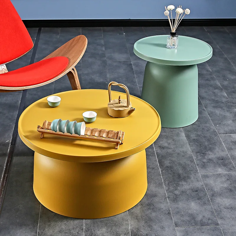 Nordic Round Plastic Coffee Table Simple Sofa Side Simple Balcony with Coffee Table Small Round Table
Nordic Round Plastic Coffee Table Simple Sofa Side Simple Balcony with Coffee Table Small Round Table