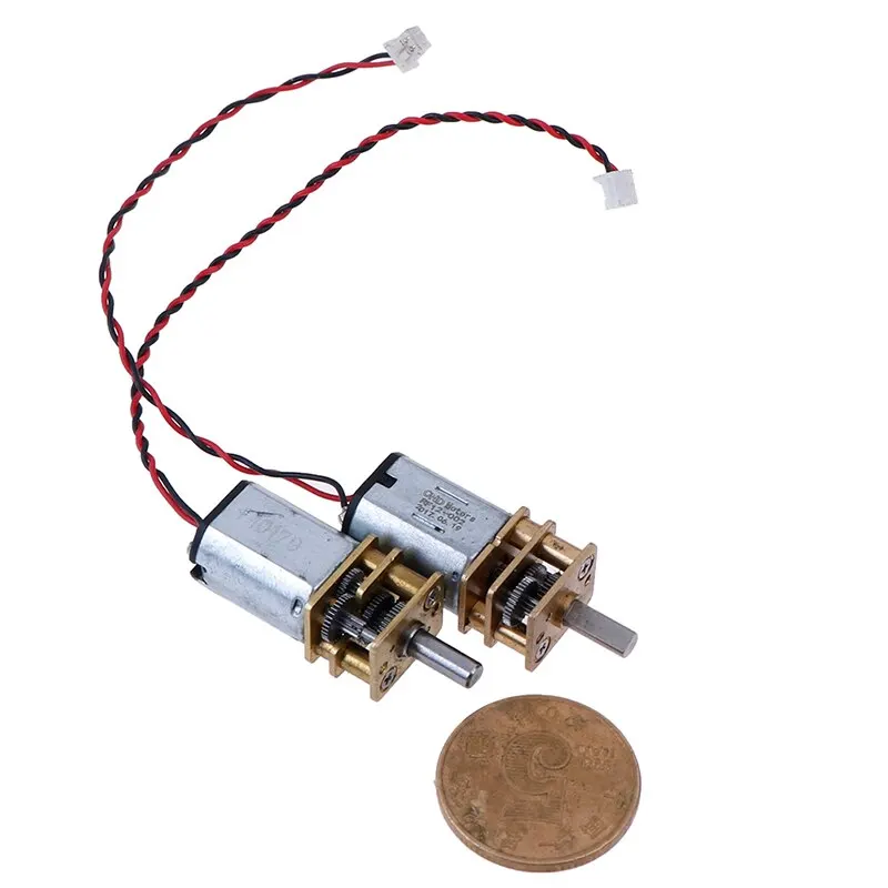Hot DC 3V-6V 5V 55rpm Reduction Gearbox Slow Speed Micro N20 Full Metal Gear Motor
Hot DC 3V-6V 5V 55rpm Reduction Gearbox Slow Speed Micro N20 Full Metal Gear Motor