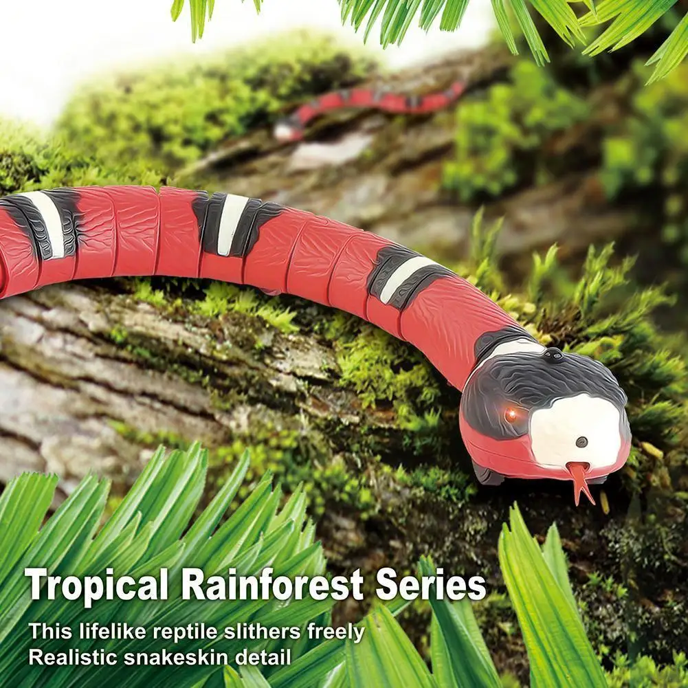 Automatic Realistic Snake Toy Electric Smart Sensing Funny Toy Interactive Toy Cat Pet Infrared Induction Obstacle Avoidanc U3C5
Automatic Realistic Snake Toy Electric Smart Sensing Funny Toy Interactive Toy Cat Pet Infrared Induction Obstacle Avoidanc U3C5