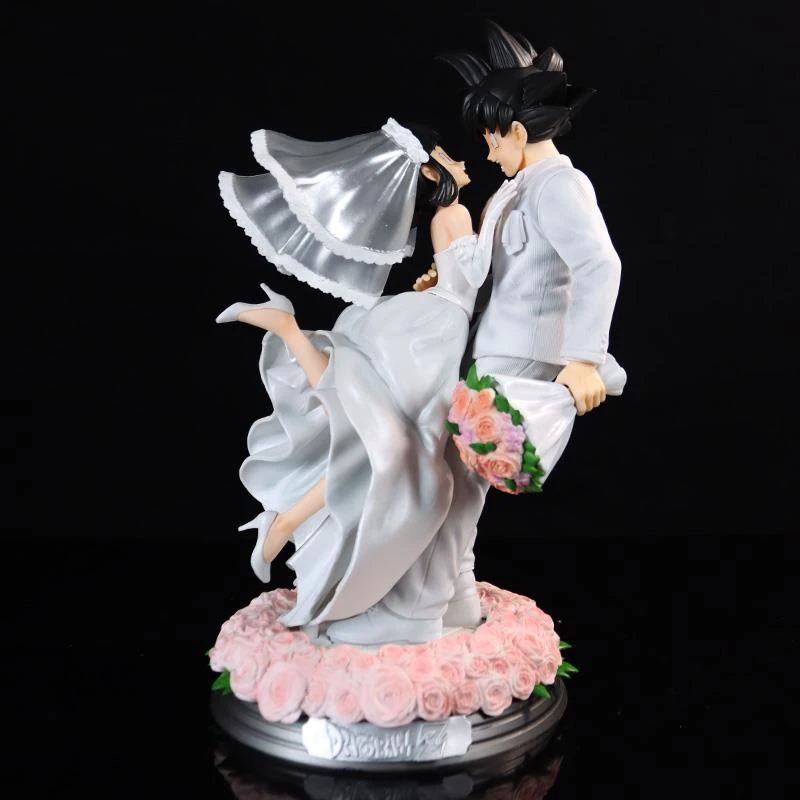 Dragon Ball Z GK Son Goku Chichi Action Figure Anime Model 31CM PVC Wedding Scene Statue Collectible Toys For Children Figma
Dragon Ball Z GK Son Goku Chichi Action Figure Anime Model 31CM PVC Wedding Scene Statue Collectible Toys For Children Figma