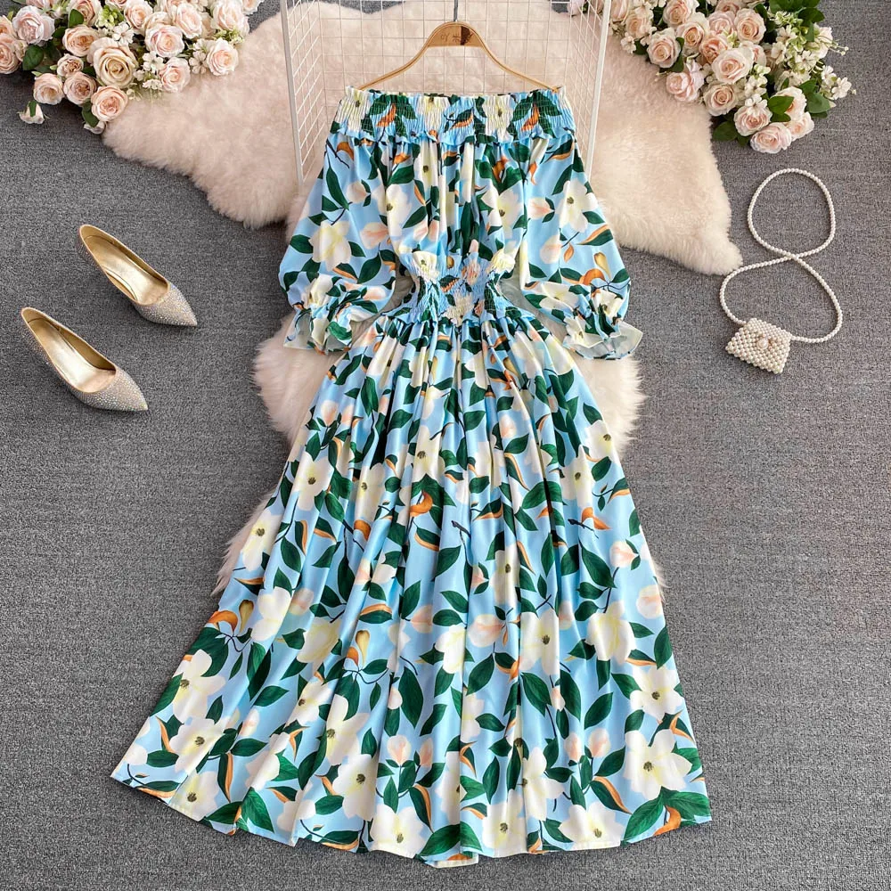 Harajuku Club High Waist Casual Elegant Vestidos De Mujer Maxi Women Clothing Slash Neck Vintage Puff A Line Robe Sexy Dress
Harajuku Club High Waist Casual Elegant Vestidos De Mujer Maxi Women Clothing Slash Neck Vintage Puff A Line Robe Sexy Dress