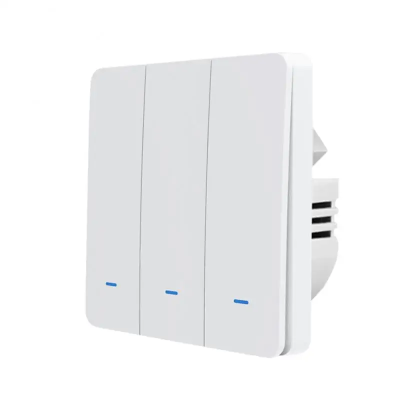 2/4/5PCS Eu 86 Type Switch 10a Wireless Zigbee Light Switch Tuya 1/2/3 Way Zero Fire Switch Compatible With Alexa Google Home
2/4/5PCS Eu 86 Type Switch 10a Wireless Zigbee Light Switch Tuya 1/2/3 Way Zero Fire Switch Compatible With Alexa Google Home