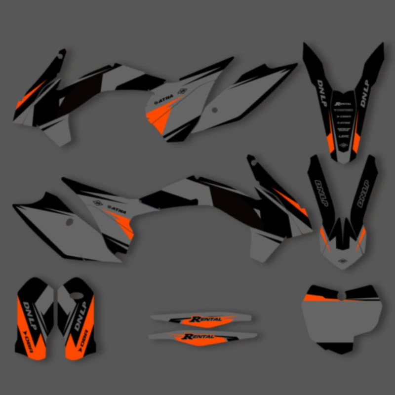 PowerZone пользовательские графические фоны для команды, набор наклеек для KTM SX SXF 2013-2015 EXC XCW Enduro 2014-2016 125–500cc 123
PowerZone пользовательские графические фоны для команды, набор наклеек для KTM SX SXF 2013-2015 EXC XCW Enduro 2014-2016 125–500cc 123