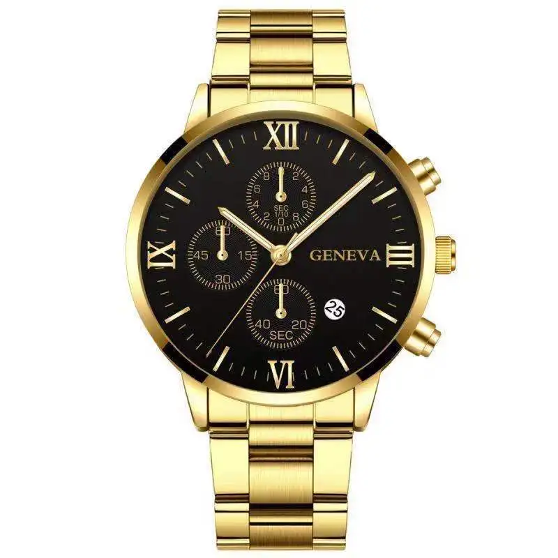 Luxury Stainless Steel Men Quartz Watch Calendar Fashion Trendy Sport Watch Relogio Masculino erkekler kuvars kol saatleri Clock
Luxury Stainless Steel Men Quartz Watch Calendar Fashion Trendy Sport Watch Relogio Masculino erkekler kuvars kol saatleri Clock