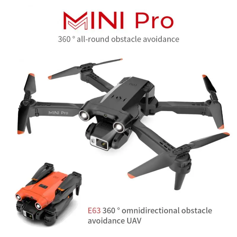E63 Drones Obstacle Avoidance Optical Flow Location WiFi FPV With 4K Dual HD Camera RC Professional Foldable Quadcopter RTF Toys
E63 Drones Obstacle Avoidance Optical Flow Location WiFi FPV With 4K Dual HD Camera RC Professional Foldable Quadcopter RTF Toys
