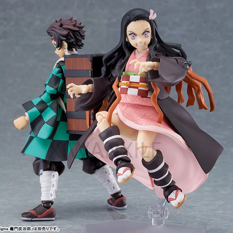 

13cm Figma Demon Slayer Anime Figure #508-DX Kimetsu no Yaiba Nezuko Kamado Action Figure Adult Collection Model Doll Toys