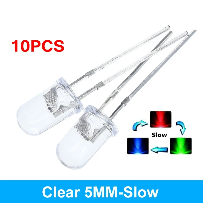 RGB светодиоды F5 5мм
RGB светодиоды F5 5мм