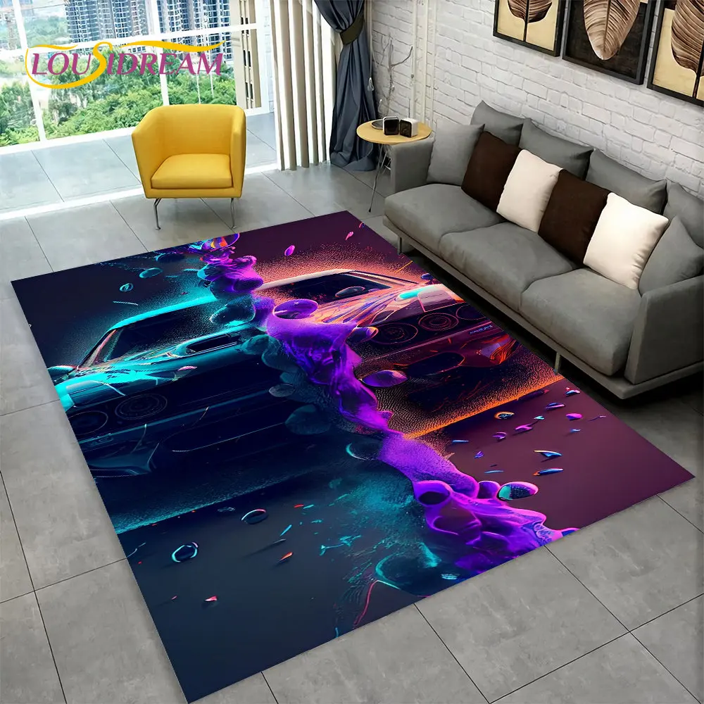 3D Racing Car Area Rug Large,Carpet Rug for Home Living Room Bedroom Sofa Doormat Decor,Kid Paly Kitchen Non-slip Floor Pad Mat
3D Racing Car Area Rug Large,Carpet Rug for Home Living Room Bedroom Sofa Doormat Decor,Kid Paly Kitchen Non-slip Floor Pad Mat