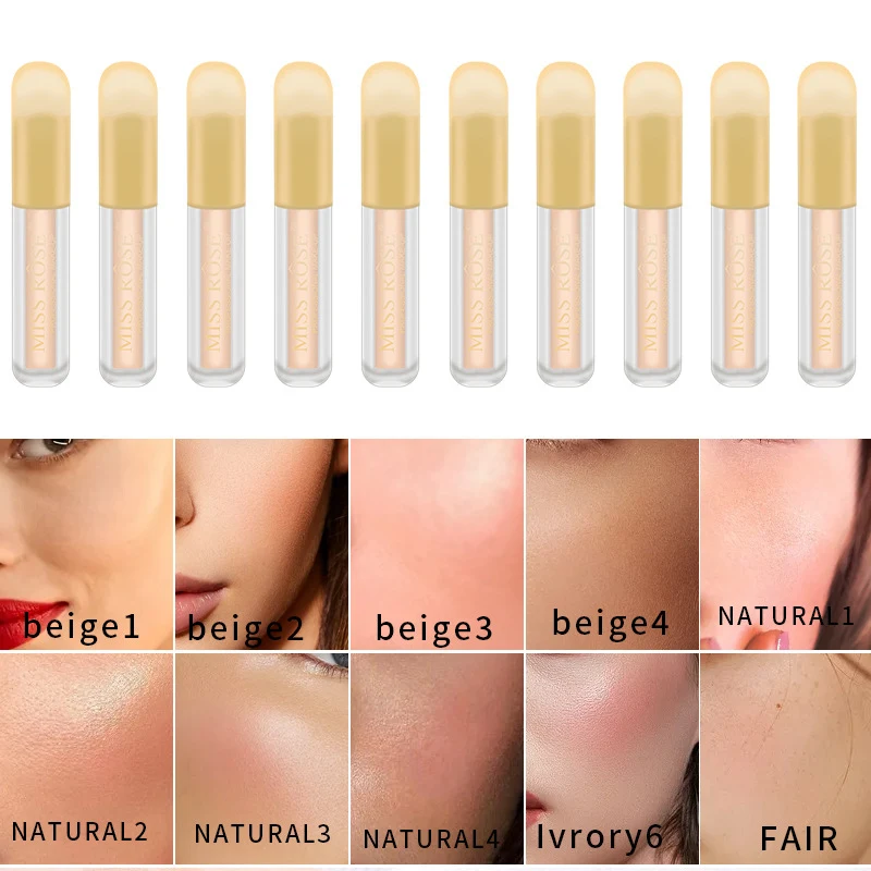 Concealer Foundation Liquid Waterproof Long Lasting Deep Complexion Dark Circles Acne Marks Cover Spots Moisturize Face Makeup
Concealer Foundation Liquid Waterproof Long Lasting Deep Complexion Dark Circles Acne Marks Cover Spots Moisturize Face Makeup