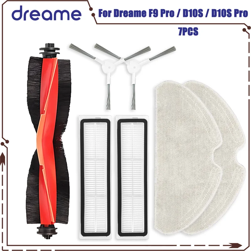 Аксессуары для роботов-пылесосов Dreame F9 Pro/D10S/D10S Pro
Аксессуары для роботов-пылесосов Dreame F9 Pro/D10S/D10S Pro