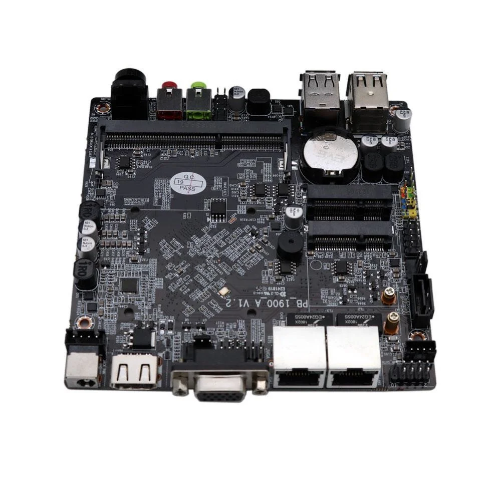 Материнская плата с промышленным управлением Core Celeron J1900mini Itx, двойной сетевой порт 12*12 может быть подключен к 2 * RS232
Материнская плата с промышленным управлением Core Celeron J1900mini Itx, двойной сетевой порт 12*12 может быть подключен к 2 * RS232