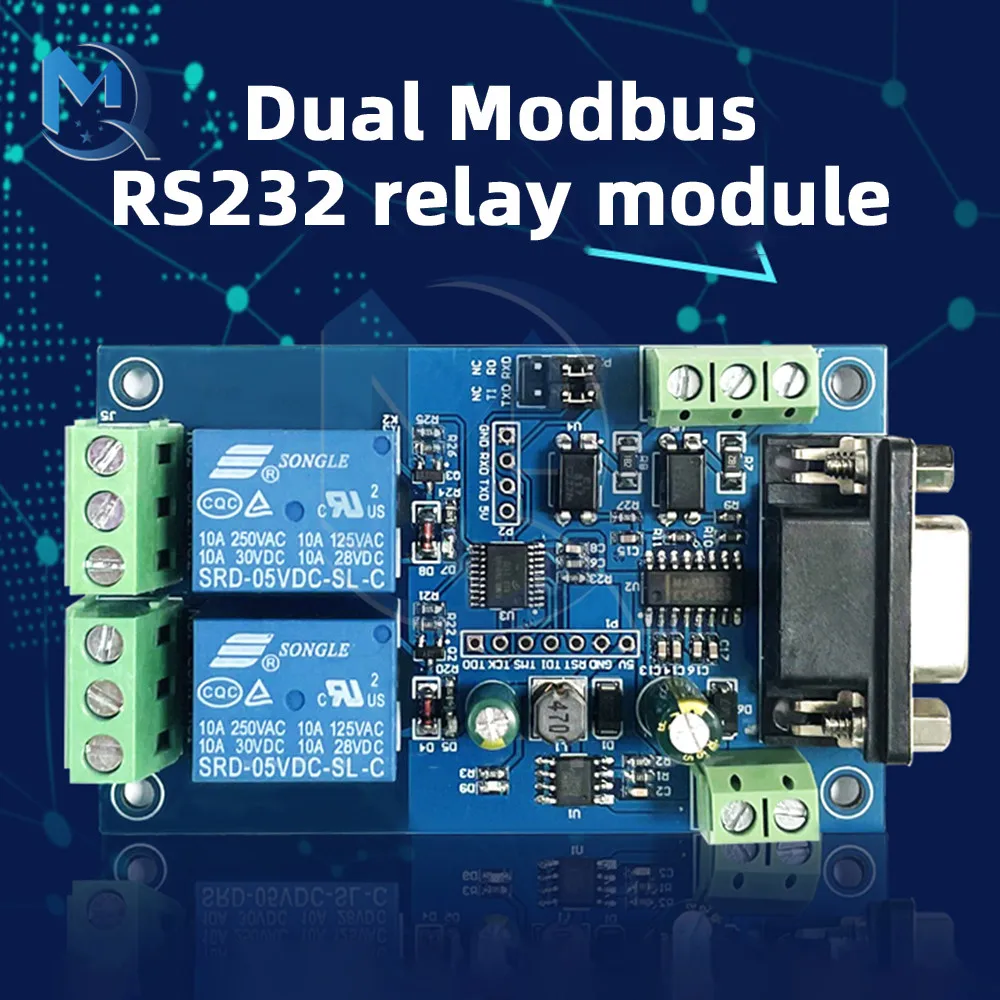 Реле управления последовательным портом DC 7 в 24 в 2 канала RS232/TTL UART плата переключателя SCM интерфейсный модуль Modbus RTU двойной релейный модуль
Реле управления последовательным портом DC 7 в 24 в 2 канала RS232/TTL UART плата переключателя SCM интерфейсный модуль Modbus RTU двойной релейный модуль
