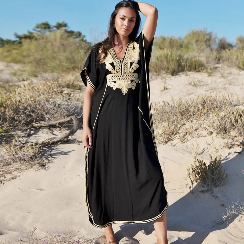 Cotton Embroidered White Dress for Women Loose Cover Up Gown Blouse 2022 Summer African Robe Plus Size Beach Wear Ladies Clothes
Cotton Embroidered White Dress for Women Loose Cover Up Gown Blouse 2022 Summer African Robe Plus Size Beach Wear Ladies Clothes