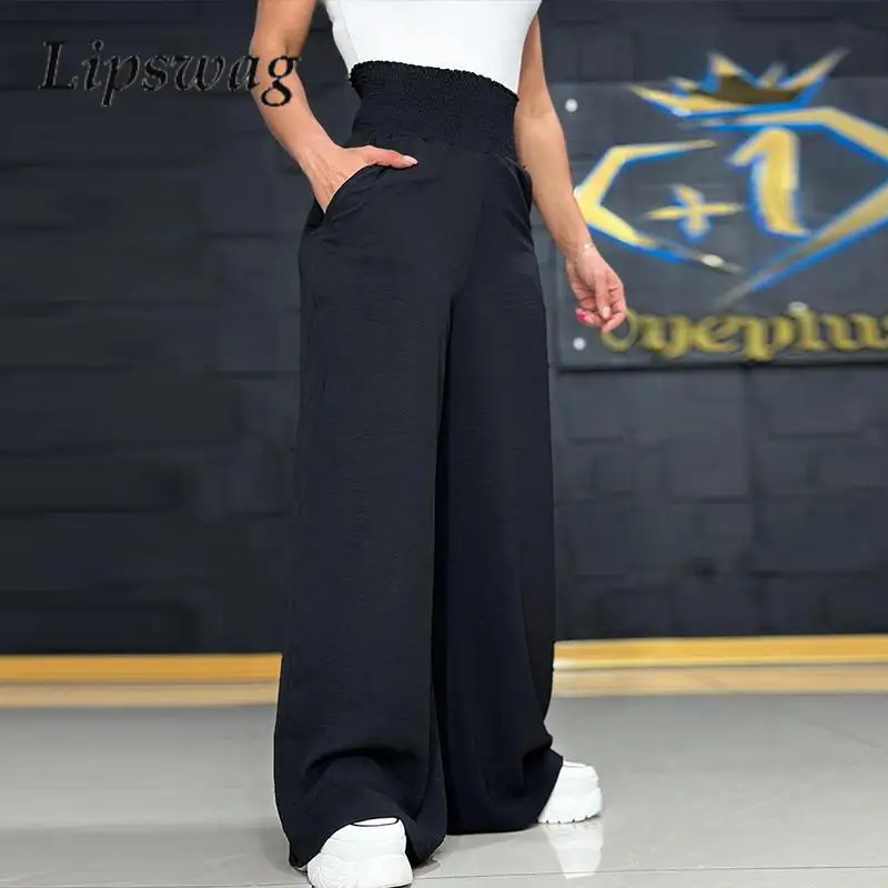Women Fashion Solid Long Pants Women Sexy High Waist Trousers Summer Office Lady Vintage Pocket Thin Fabric Stretch Sport Pants 
Women Fashion Solid Long Pants Women Sexy High Waist Trousers Summer Office Lady Vintage Pocket Thin Fabric Stretch Sport Pants