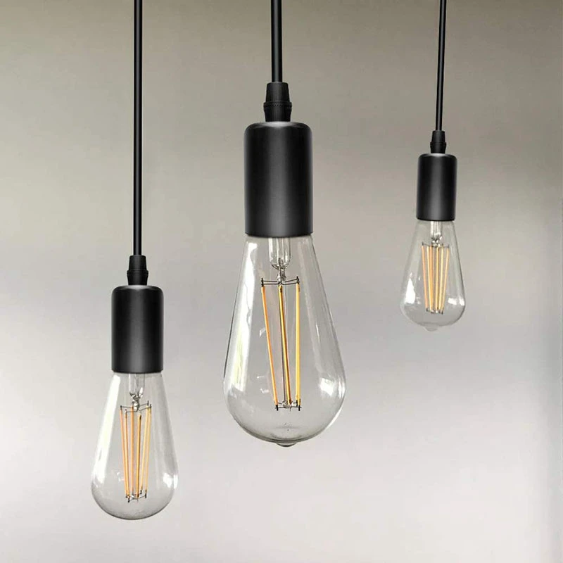 Loft Retro Pendant Light Vintage E27 Simple Pendant Lamp Hanging Light Fixture For Indoor Lighting Length 1.2/1.5/2m
Loft Retro Pendant Light Vintage E27 Simple Pendant Lamp Hanging Light Fixture For Indoor Lighting Length 1.2/1.5/2m
