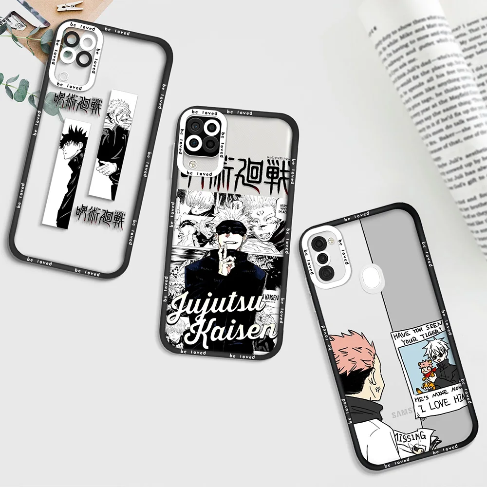 Jujutsu Kaisen Clear Anime Phone Case for Samsung A11 A12 A71 A21S A32 4G A52 A52S A53 5G A72 S22 Plus S22Ultra Soft Back Covers
Jujutsu Kaisen Clear Anime Phone Case for Samsung A11 A12 A71 A21S A32 4G A52 A52S A53 5G A72 S22 Plus S22Ultra Soft Back Covers