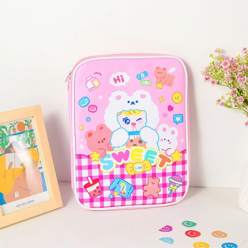 Korean Style Cartoon Laptop Faux Leather Sleeve Carrying Case Tablet Cover Protector Pouch Zipper Inner Bag Portable 9.7-11 Inch
Korean Style Cartoon Laptop Faux Leather Sleeve Carrying Case Tablet Cover Protector Pouch Zipper Inner Bag Portable 9.7-11 Inch