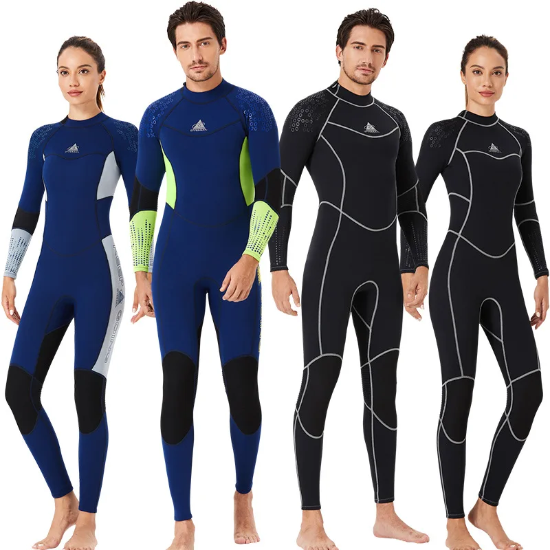 2021 New 3MM Wetsuit Male One-piece Long-sleeved Plus Velvet Cold-proof Wetsuit Female Snorkeling Surfing Jellyfish Swimsuit
2021 New 3MM Wetsuit Male One-piece Long-sleeved Plus Velvet Cold-proof Wetsuit Female Snorkeling Surfing Jellyfish Swimsuit