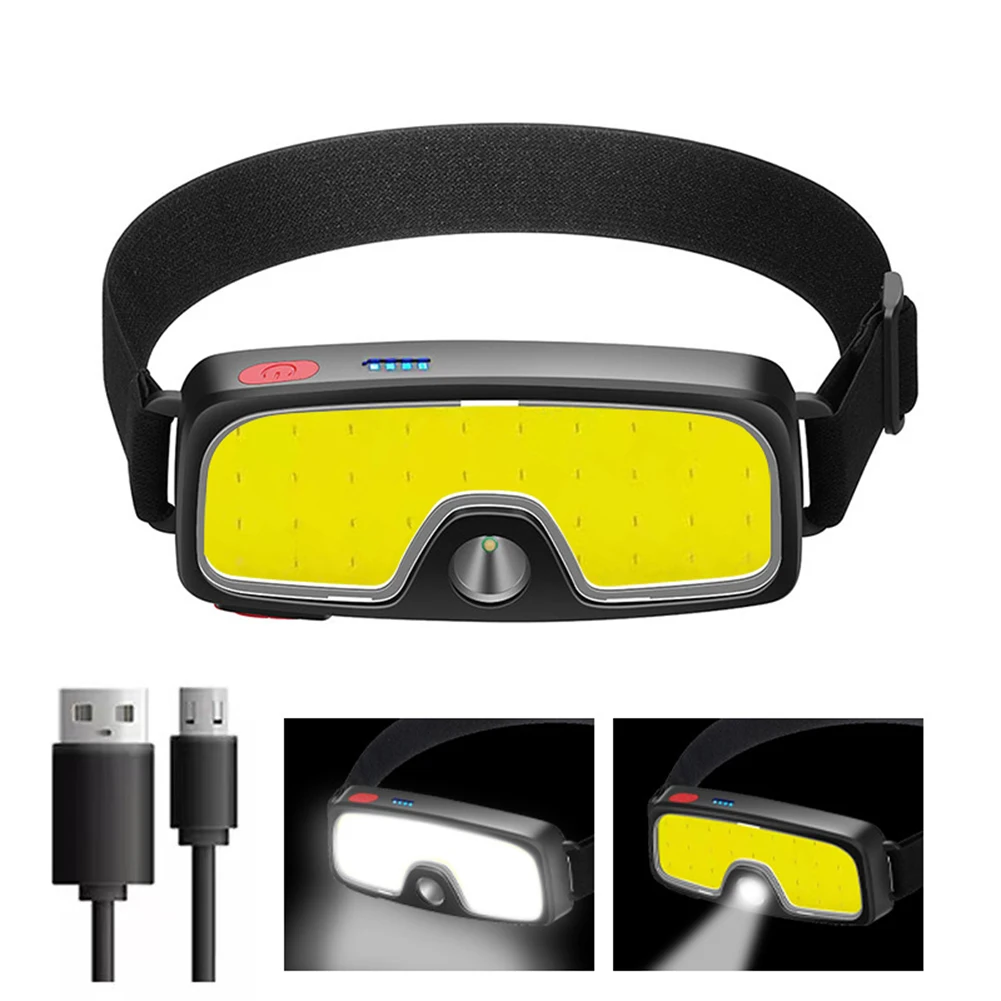 COB+XPE LED Headlamp with Built-in Battery Headlight USB Rechargeable Lantern Dual Light Source Adjustment 2022 New BICYCLE Torc
COB+XPE LED Headlamp with Built-in Battery Headlight USB Rechargeable Lantern Dual Light Source Adjustment 2022 New BICYCLE Torc