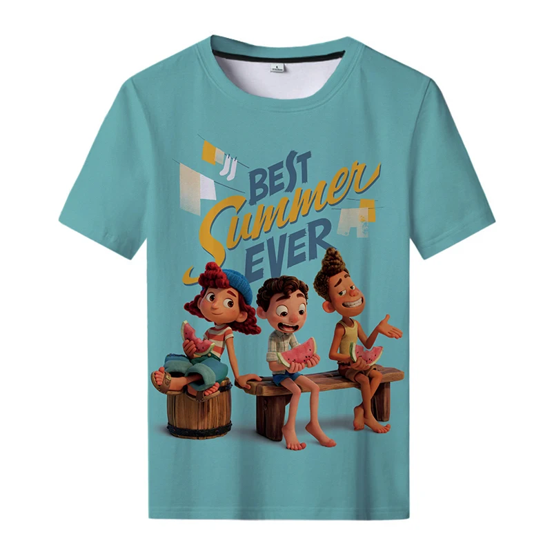 Cute Luca Art 3D Print T Shirt Unisex Children Summer T-shirt Casual Hip Hop Short Sleeve Kids Tee Tops
Cute Luca Art 3D Print T Shirt Unisex Children Summer T-shirt Casual Hip Hop Short Sleeve Kids Tee Tops