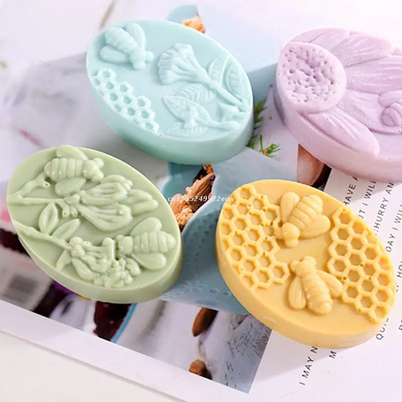 3D Bee Silicone Soap Mold Oval Honeycomb Beehive Mould DIY Cake Chocolate Decor Dropship
3D Bee Silicone Soap Mold Oval Honeycomb Beehive Mould DIY Cake Chocolate Decor Dropship