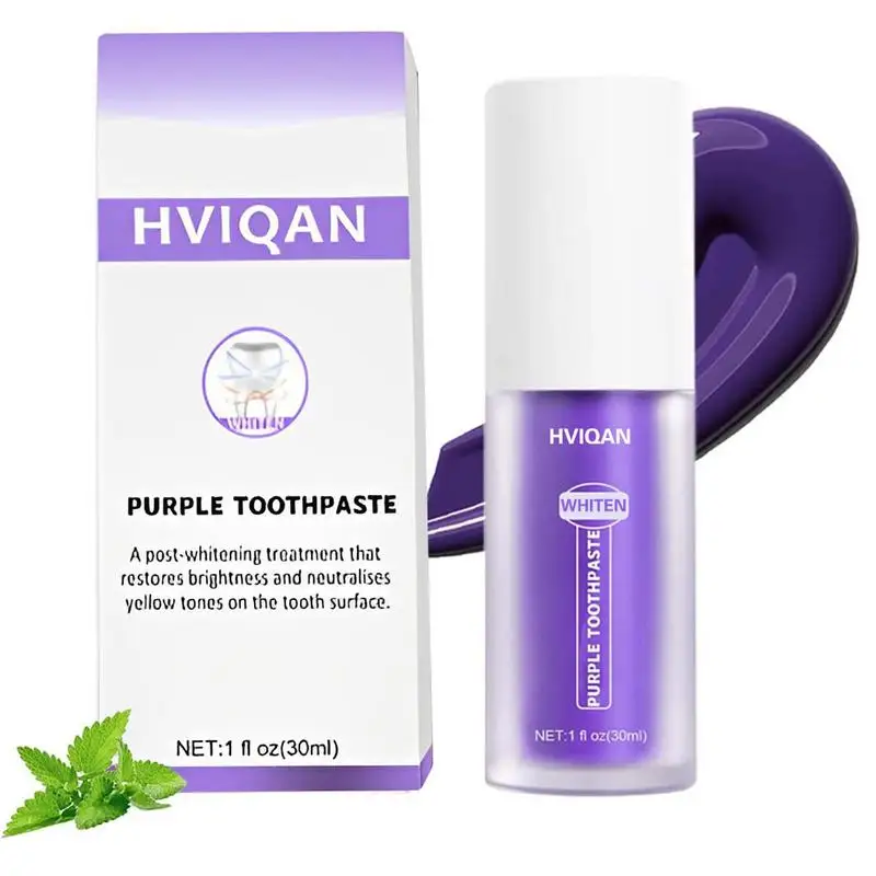 Purple Toothpaste Sensitive Teeth 30ml Teeth Cleansing Toothpaste Tooth White Enamel Care Toothpaste Reduce Yellowing Paste
Purple Toothpaste Sensitive Teeth 30ml Teeth Cleansing Toothpaste Tooth White Enamel Care Toothpaste Reduce Yellowing Paste