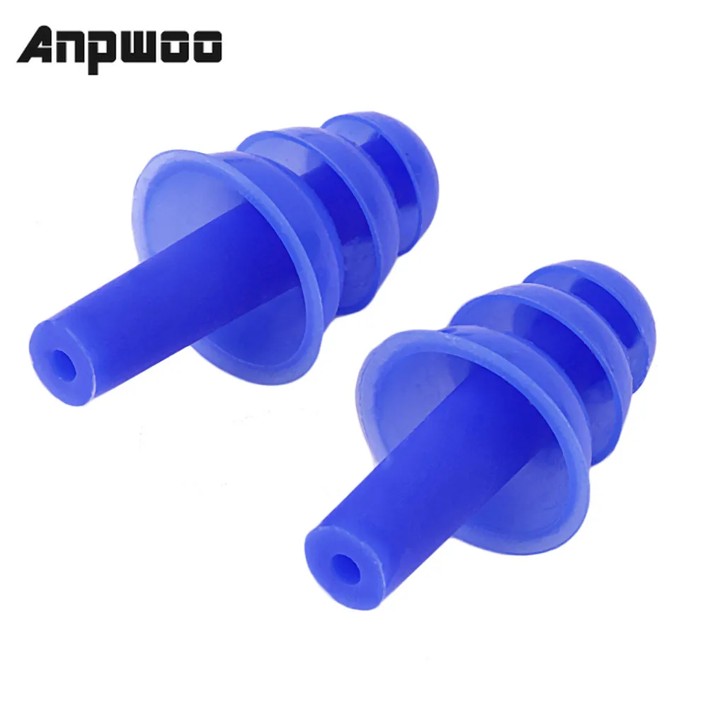 ANPWOO Ear Protection Soft Silicone Ear Plugs Sound Insulation Anti Noise Snoring Sleeping Plugs For Travel Noise Reduction
ANPWOO Ear Protection Soft Silicone Ear Plugs Sound Insulation Anti Noise Snoring Sleeping Plugs For Travel Noise Reduction