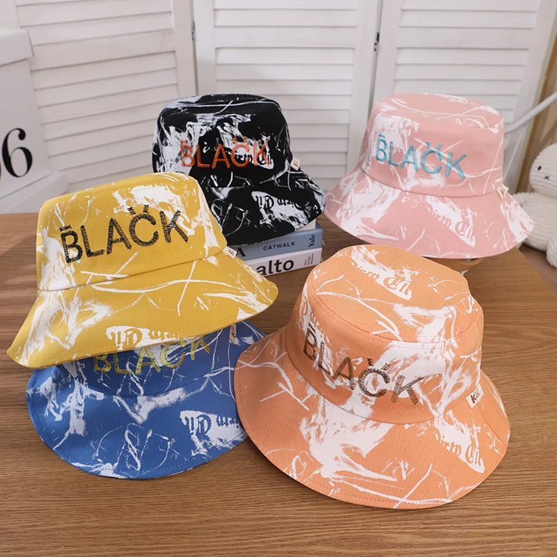 Детская Хлопковая шляпа, летняя шапка с надписью «Tie Dye», черная, для мальчиков и девочек, шапка рыбака
Детская Хлопковая шляпа, летняя шапка с надписью «Tie Dye», черная, для мальчиков и девочек, шапка рыбака