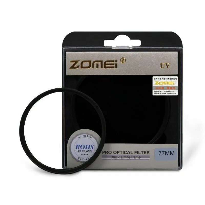 Zomei Camera Filter UV Filter Lens Protector Protecting Ultra-Violet Filter For DSLR Camera 37/40.5/49/52/55/58/62/67/72/77/82mm
Zomei Camera Filter UV Filter Lens Protector Protecting Ultra-Violet Filter For DSLR Camera 37/40.5/49/52/55/58/62/67/72/77/82mm